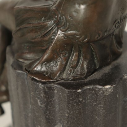Sculpture Bronze Marbre '900