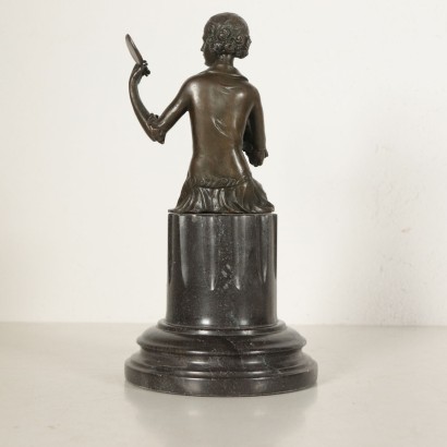 Sculpture Bronze Marbre '900