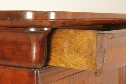 antiquariato, ribalte, secretaire, secretaire luigi filippo, secretaire meta 800, secretaire mogano di cuba, secretaire italia, secretaire