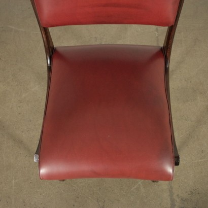 Suite de six Chaises La Permanente Mobili Cantù Italie Années 60