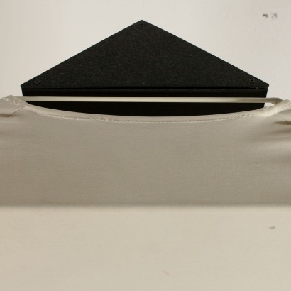 Lampe de Table Artemide Cini Boeri Acier Tissu Années 70