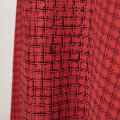 Vintage Summer Red Dress manufactured in Italy 1930s
