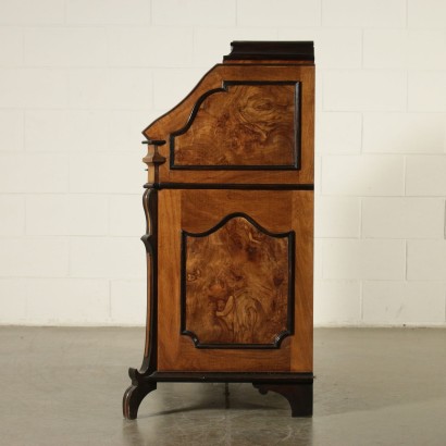 Commode Scriban Style lombard Placage Noyer Italie '900