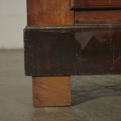 Bibliothèque à quatre Portes Noyer Italie Début '800