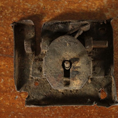 Cassapanca intarsiata