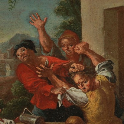 Scena di genere fine XVIII secolo