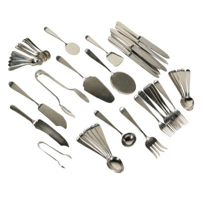 Servizio Posate in Argento Roberto Miracoli e Figlio