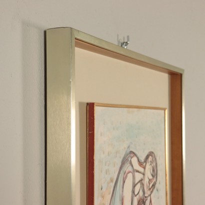 Acquarello di Giuseppe Migneco