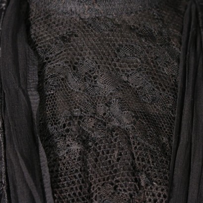 Bolero Vintage In Chiffon E Ricami