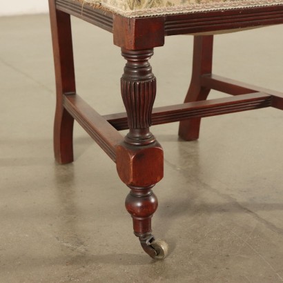 Suite de quatre Chaises Acajou Italie Fin '800