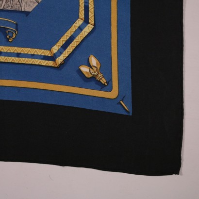 Foulard Vintage Hermès Soie France Années 60