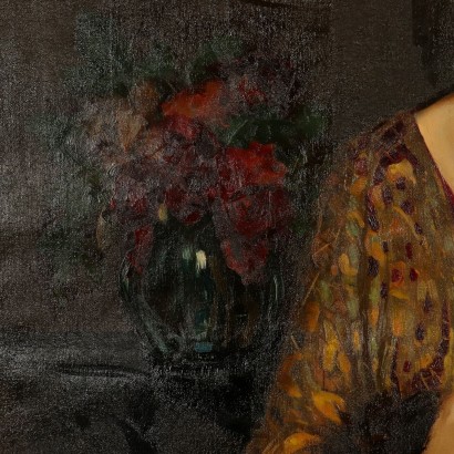 Annibale Scaroni,Gran retrato de una dama,Annibale Scaroni,Annibale Scaroni,Annibale Scaroni