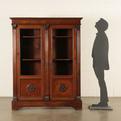 antigüedades, vitrina, vitrina antigua, vitrina antigua, vitrina italiana antigua, vitrina antigua, vitrina neoclásica, vitrina del siglo XIX