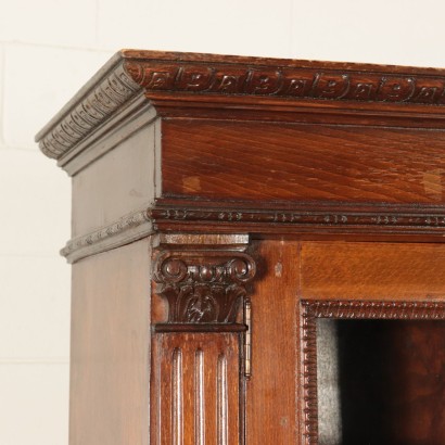 antigüedades, vitrina, vitrina antigua, vitrina antigua, vitrina italiana antigua, vitrina antigua, vitrina neoclásica, vitrina del siglo XIX