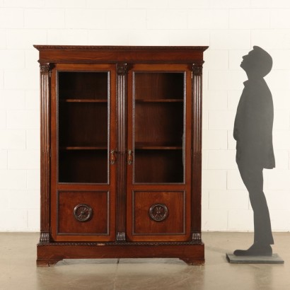 antigüedades, vitrina, vitrina antigua, vitrina antigua, vitrina italiana antigua, vitrina antigua, vitrina neoclásica, vitrina del siglo XIX