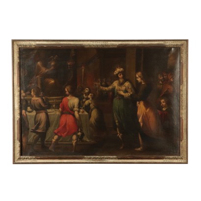 Scena biblica, dal libro di Ester