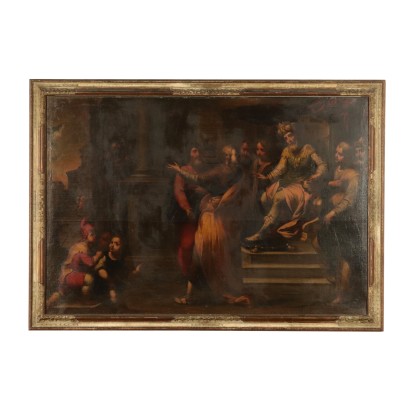 Scena biblica, dal libro di Ester