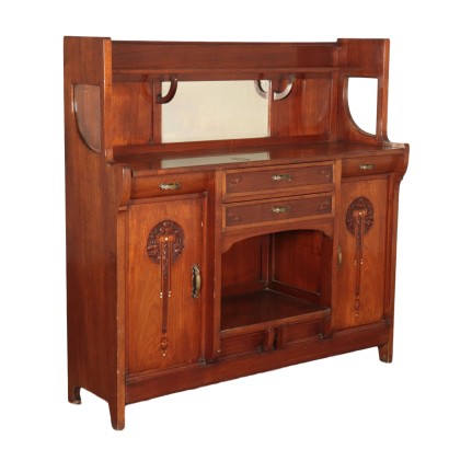 Mahogany Liberty Cupboard Italy 20th Century
