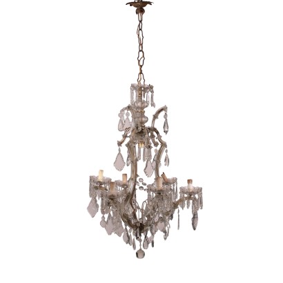 Maria Theresa Chandelier Italy Late 19th Century
