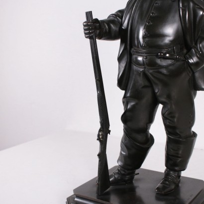 Bronze Sculpture by Antonio Pandiani Italy 19th-20th Century