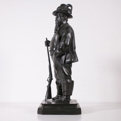Bronze Sculpture by Antonio Pandiani Italy 19th-20th Century