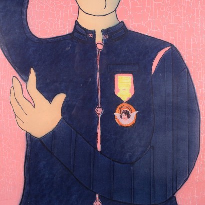 Litografia di Enrico Baj