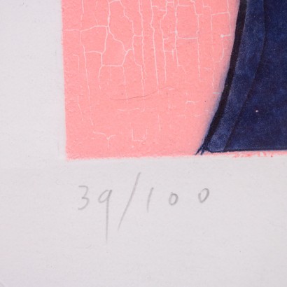 Litografia di Enrico Baj
