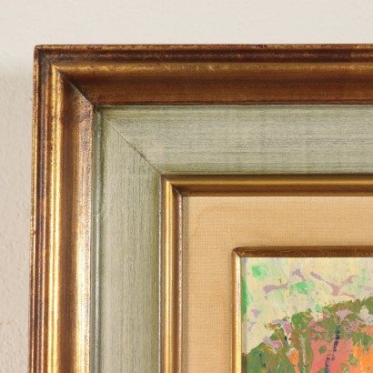 Printemps à St.Romuald de Albert Rousseau Huile sur Panneau '900