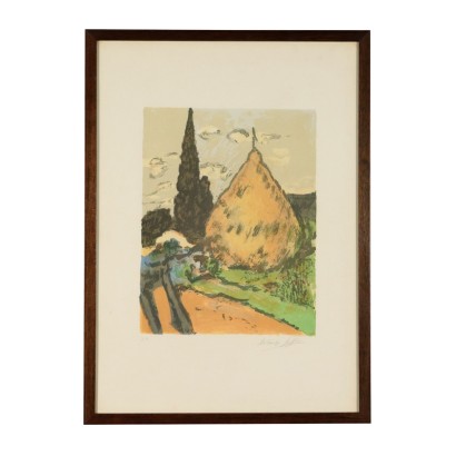 Litografia di Ardengo Soffici