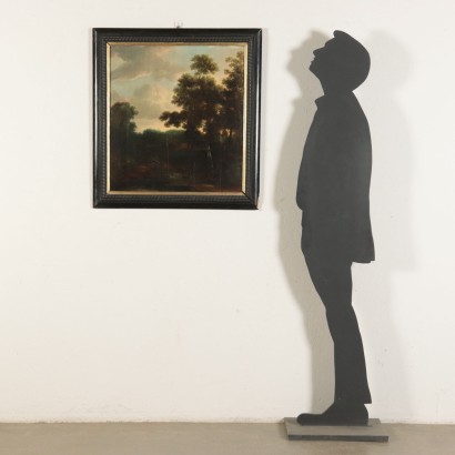 Paisaje con pastores y rebaños