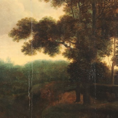 Paisaje con pastores y rebaños