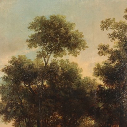 Paisaje con pastores y rebaños