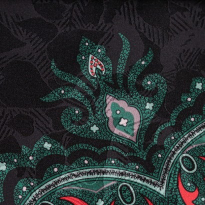 Foulard Vintage En Soie Christian Dior