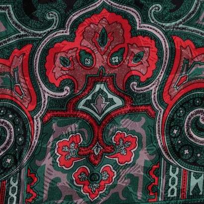 Foulard Vintage En Soie Christian Dior