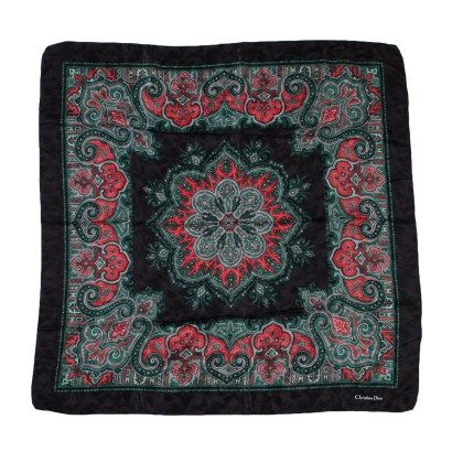Schal Vintage Seide Von Christian Dior