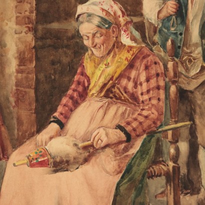 Acquarello di Antelma Santini