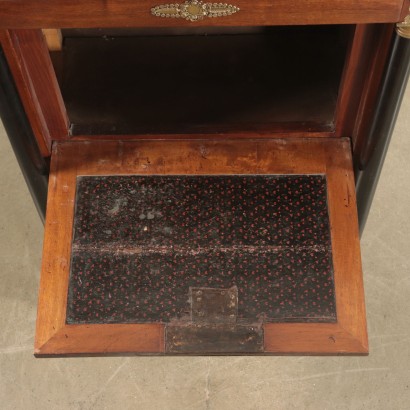 Empire Style Secretaire Walnut Italy 19th Century