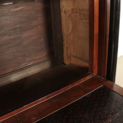 Empire Style Secretaire Walnut Italy 19th Century