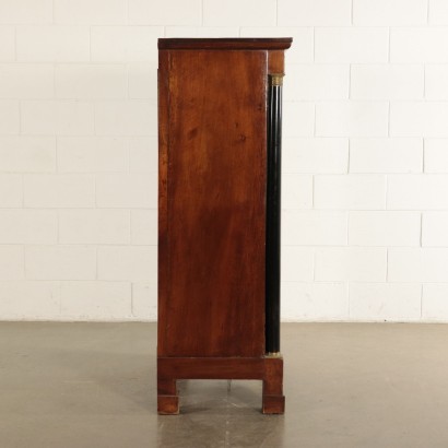 Empire Style Secretaire Walnut Italy 19th Century