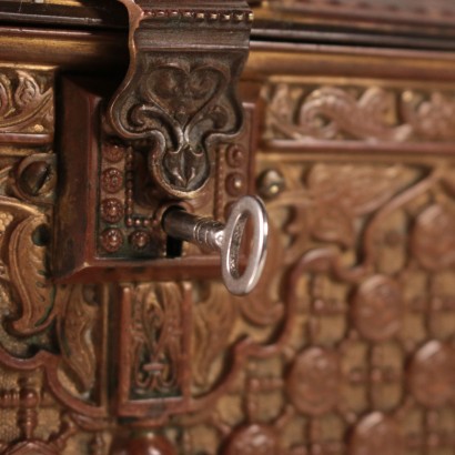 Treasure Chest Bronze Early 1900s