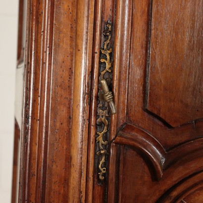 Pendolum Clock Maple Walnut And Rosewood Mid 19th Century