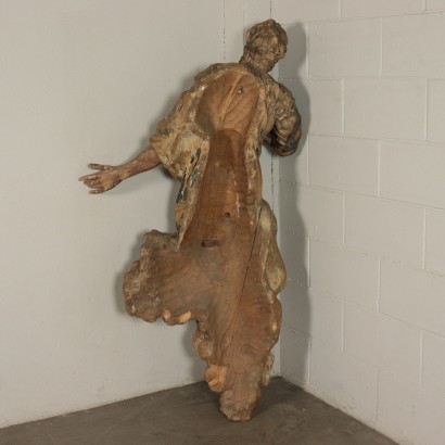 La escultura de la decoración de las Paredes de la Santa del Siglo XVIII