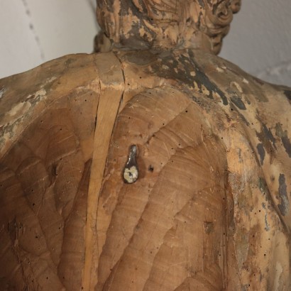 La escultura de la decoración de las Paredes de la Santa del Siglo XVIII