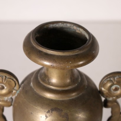 antiquariato, bronzo, antiquariato bronzi, bronzo antico, bronzo antico italiano, bronzo di antiquariato, bronzo neoclassico, bronzo del 800,Coppia di vasi biansati