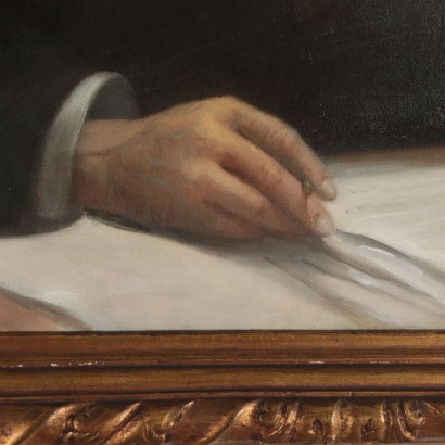 Ritratto maschile di Enzo Moioli