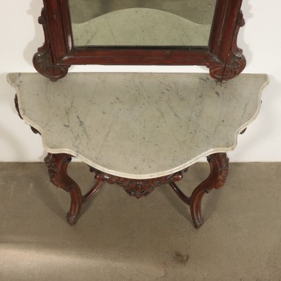 Consolle con specchio