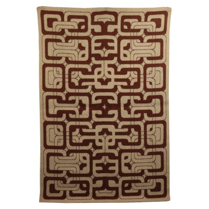 Tappeto vintage geometrico