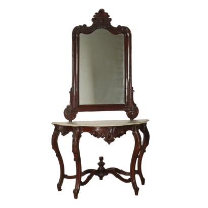 Consolle Luigi Filippo con Specchio