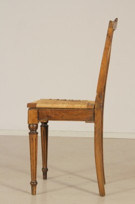 antigüedades, sillas, silla, silla, silla, silla Italia, 700 silla de nogal