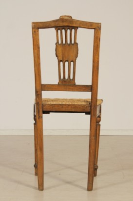 antigüedades, sillas, silla, silla, silla, silla Italia, 700 silla de nogal
